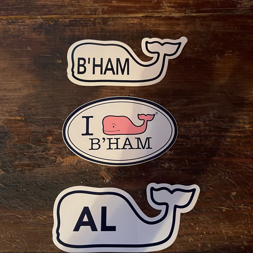 Lot of 3 stickers